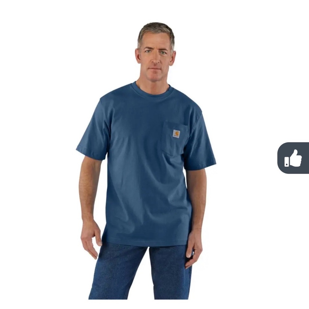 Carhartt Men's Loose Fit Heavyweight Short-Sleeve Pocket T-Shirt